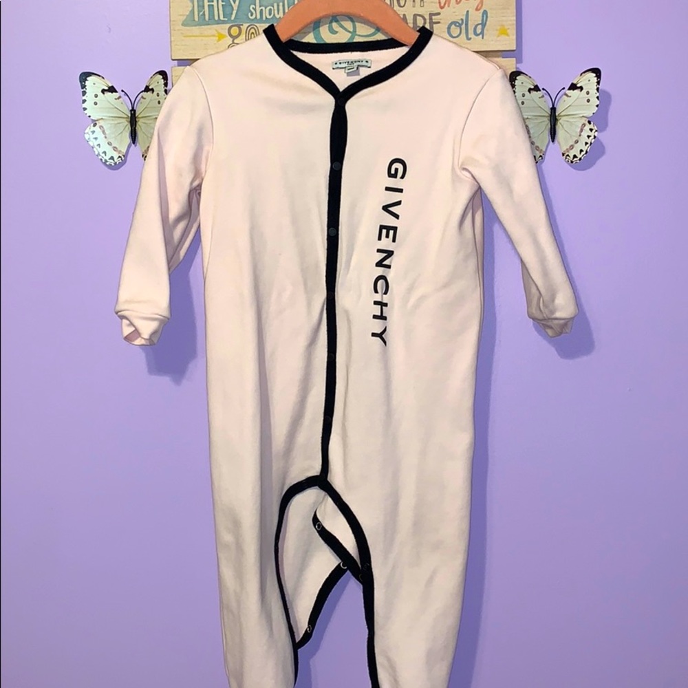 Baby logo cotton Onsie slightly worn